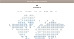 Desktop Screenshot of maclarenbaby.com